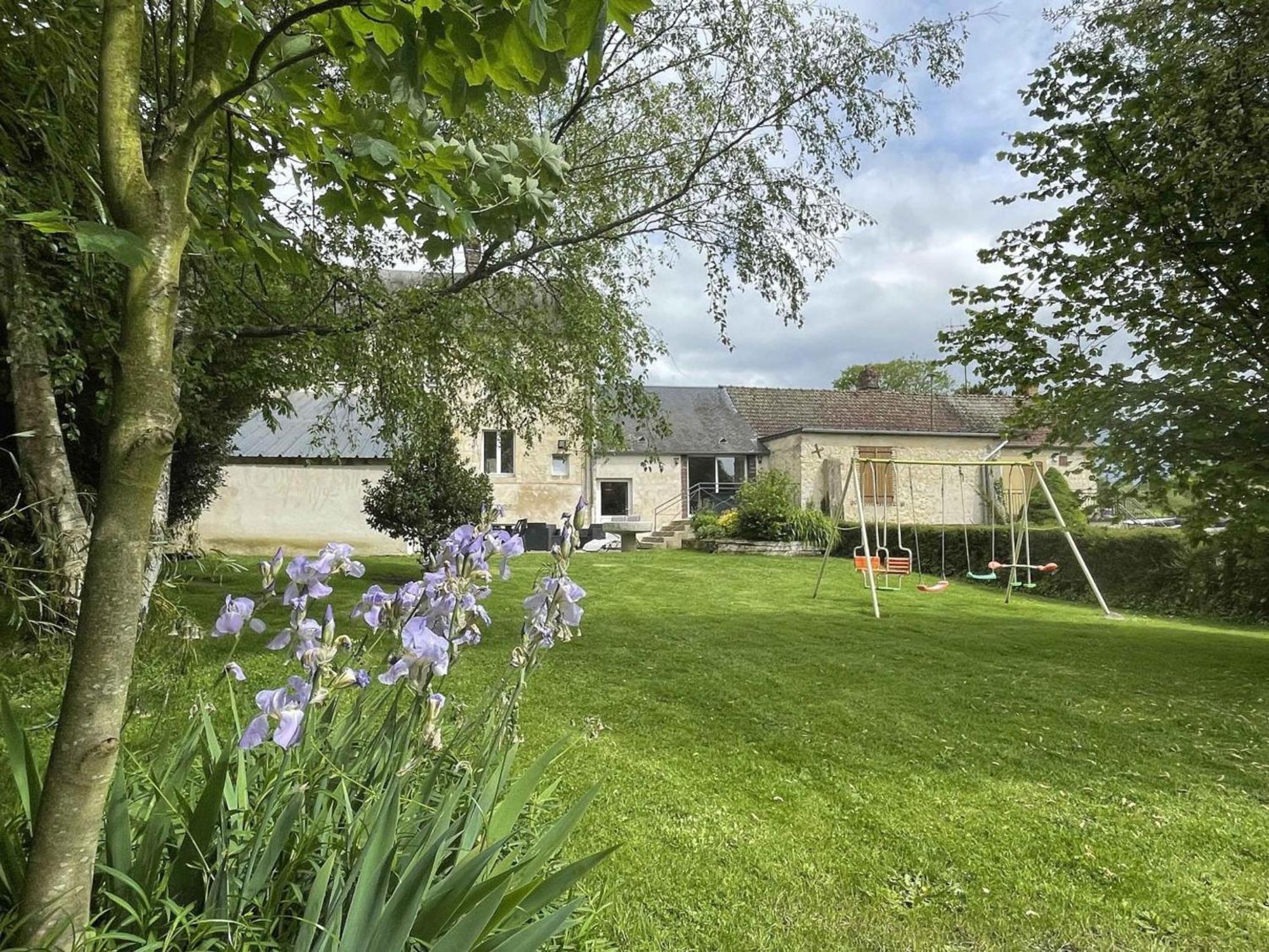 Maison Percheronne Spacieuse Avec Billard, Babyfoot, Et Jardin Clos, Animaux Bienvenus ! - Fr-1-497-65 La Mesniere Экстерьер фото